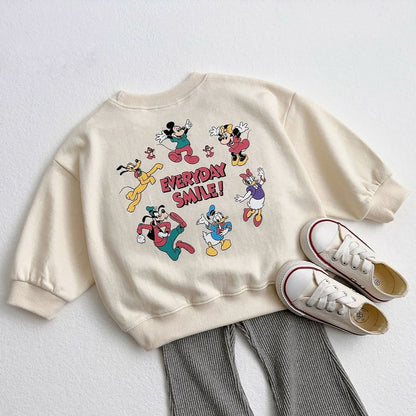 Toddler Everyday Sweatshirt and Jogger Pants Set (1 - 5y) - 4 Colors kids outfit