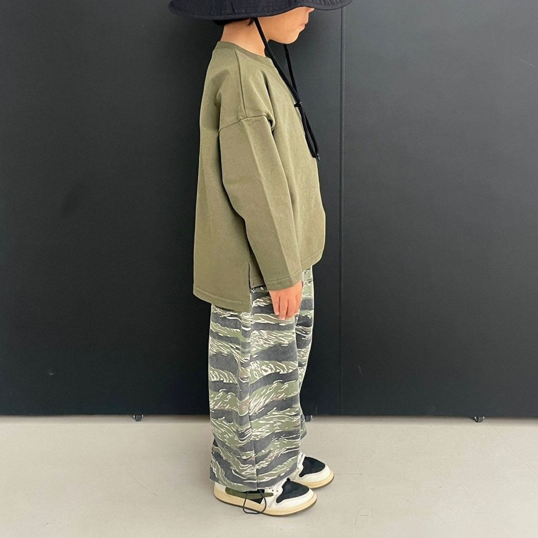 Toddler F25 Adjustable Hem Tiger Stripe Camo Pants (3 - 7y) - 2 Colors kids outfit