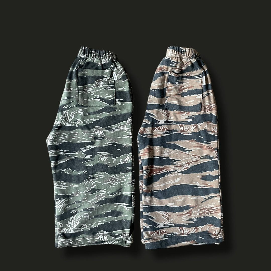 Toddler F25 Adjustable Hem Tiger Stripe Camo Pants (3 - 7y) - 2 Colors kids outfit