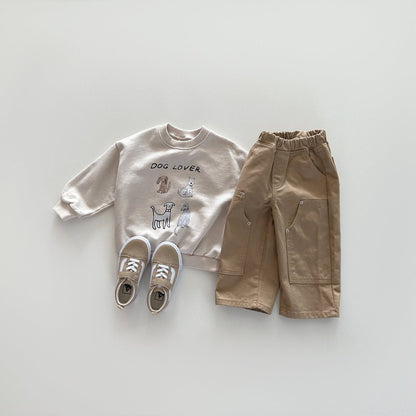 Toddler F25 Big Pocket Denim Pants (12m - 7y) - 2 Colors kids outfit