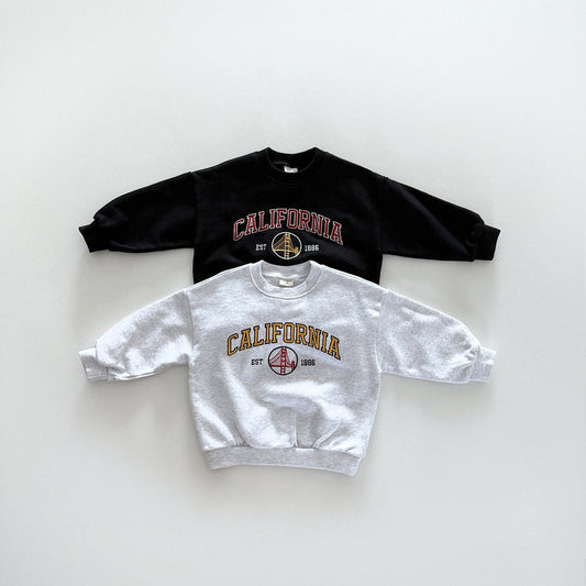 Toddler F25 California Long Sleeve Sweatshirt (12m - 7y) - 2 Colors kids outfit