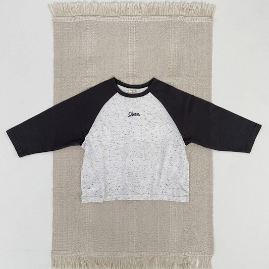 Toddler F25 Cheers Raglan Long Sleeve Top (1 - 7y) - 2 Colors kids outfit