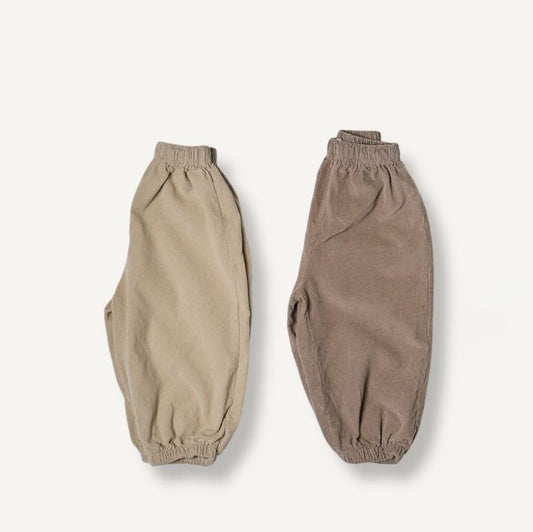 Toddler F25 Comfy Corduroy Jogger Pants (2 - 8y) - 2 Colors kids outfit