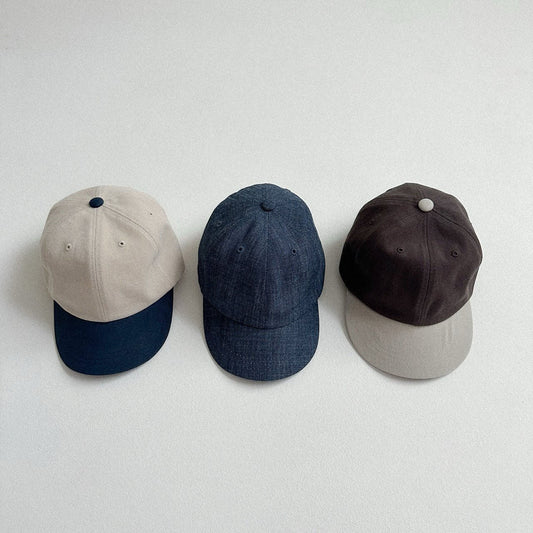 Toddler F25 Contrast Brim Baseball Cap (1-4y) - 3 Colors kids outfit