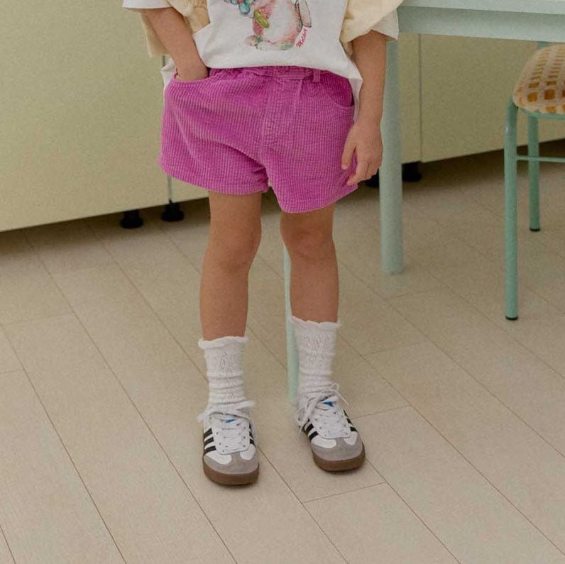 Toddler F25 Corduroy Shorts (2 - 7y) - 2 Colors kids outfit