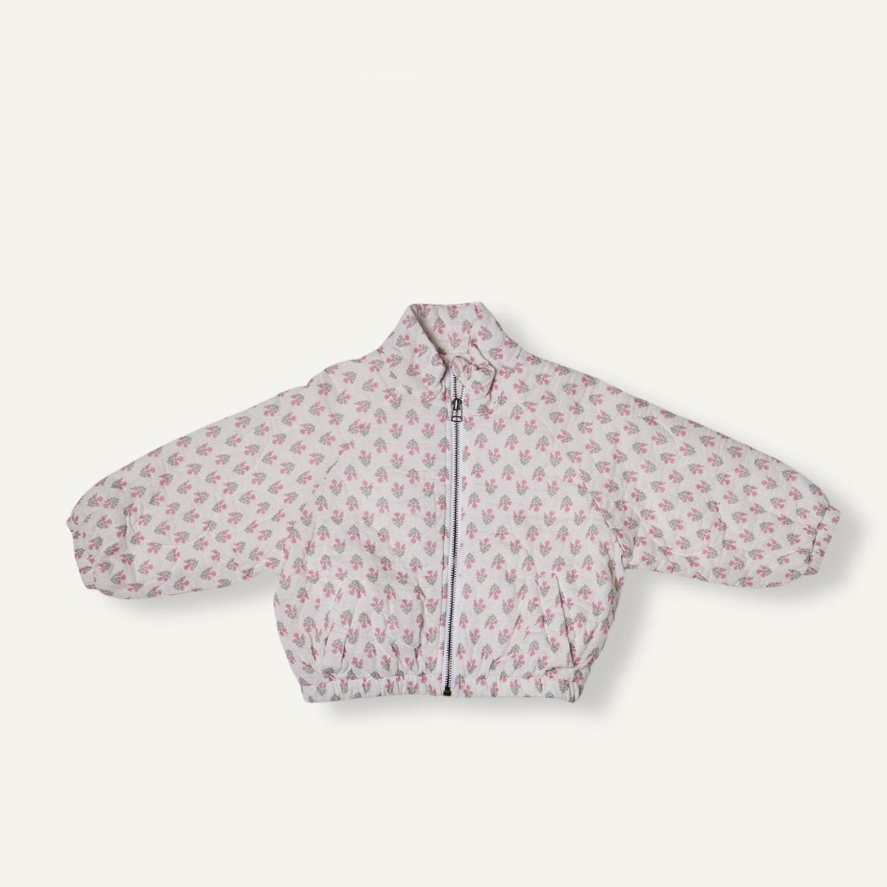 Toddler F25 Floral Autumn Bomber Jacket (2 - 8y) - 2 Colors kids outfit