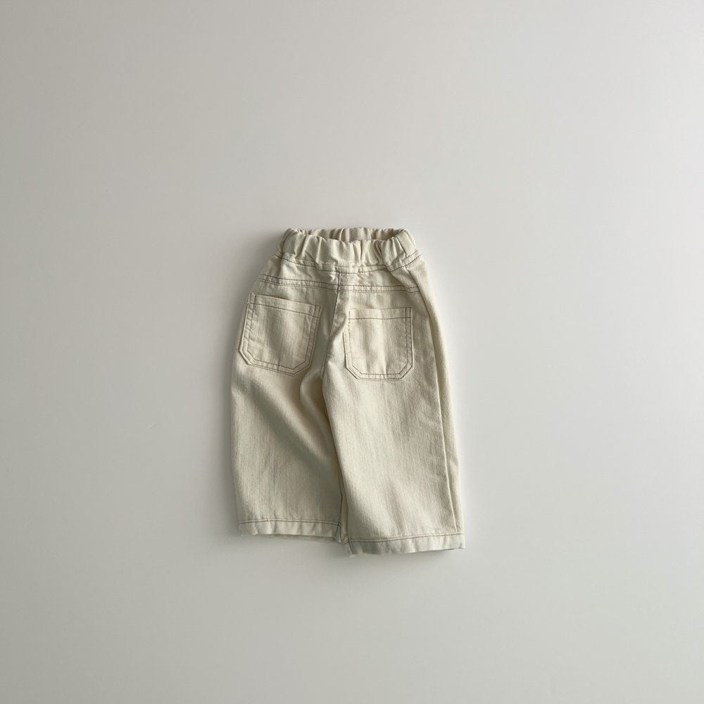 Toddler F25 Front Double Pocket Denim Pants (1 - 6y) - 2 Colors kids outfit