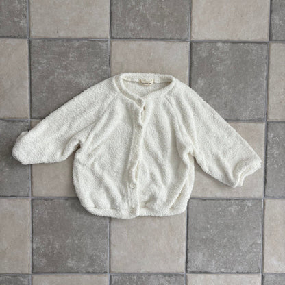 Toddler F25 Fuzzy Long Sleeve Cardigan (1 - 7y) - 2 Colors kids outfit