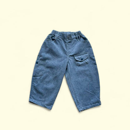 Toddler F25 Garment Dyed Pocket Pants (3 - 7y) - 2 Colors kids outfit