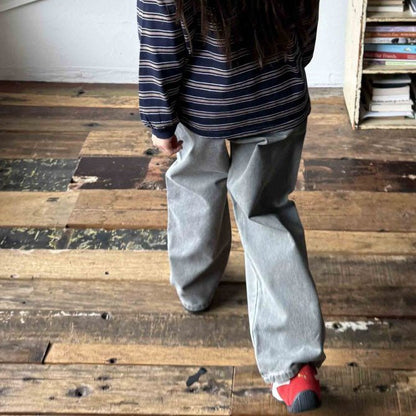 Toddler F25 Gray Denim Pants (3 - 7y) - Gray kids outfit