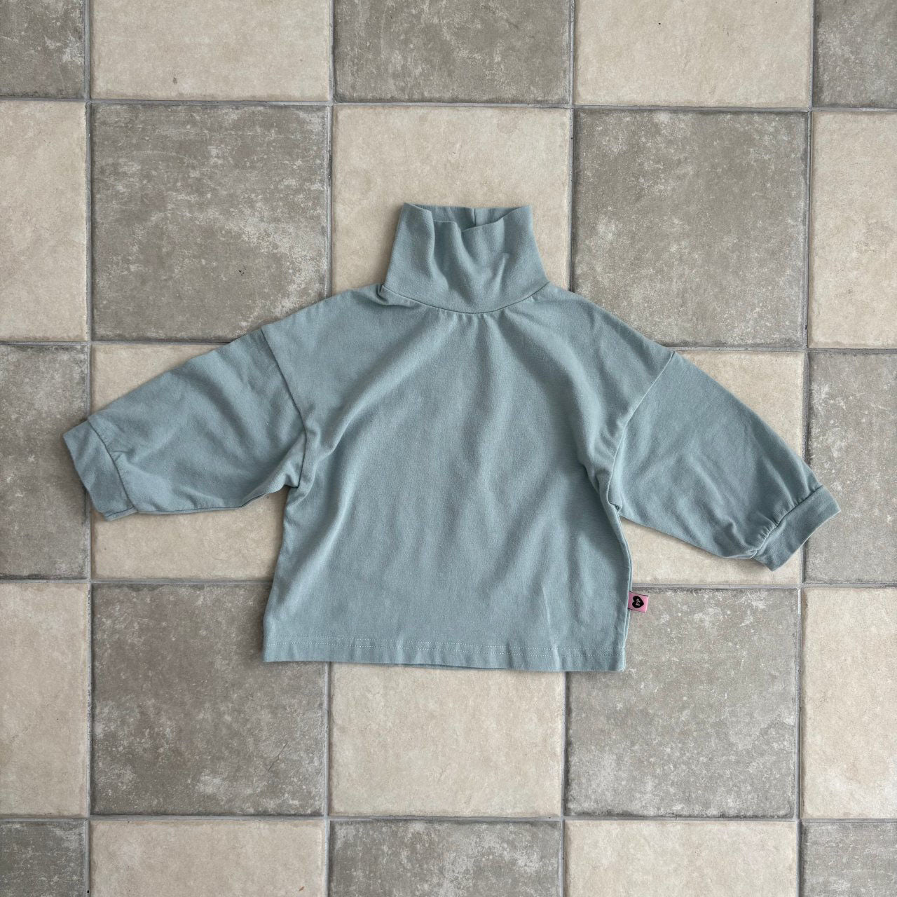 Toddler F25 High Neck Long Sleeve Top (1 - 7y) - 2 Colors kids outfit