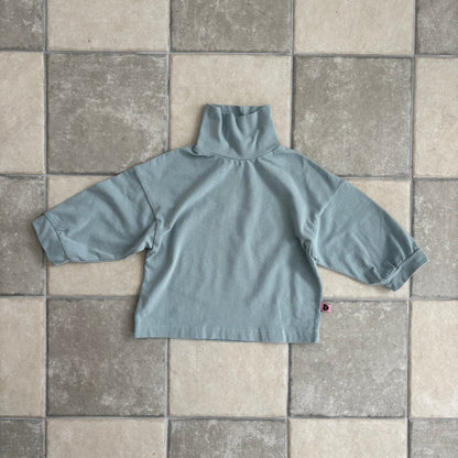 Toddler F25 High Neck Long Sleeve Top (1 - 7y) - 2 Colors kids outfit