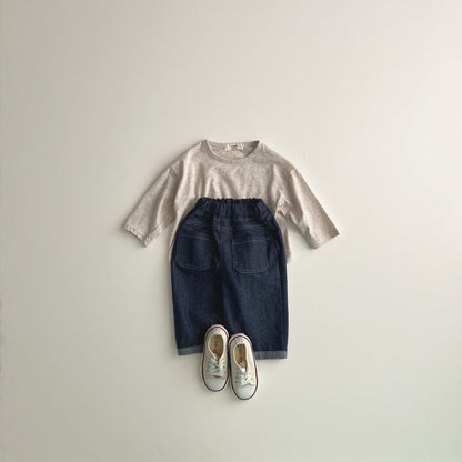 Toddler F25 Long Sleeve Basic Top (4 - 5y) - 5 Colors kids outfit