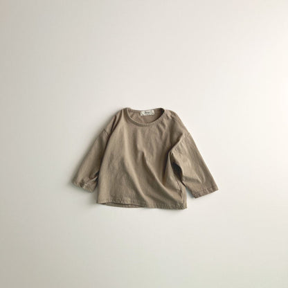 Toddler F25 Long Sleeve Basic Top (4 - 5y) - 5 Colors kids outfit