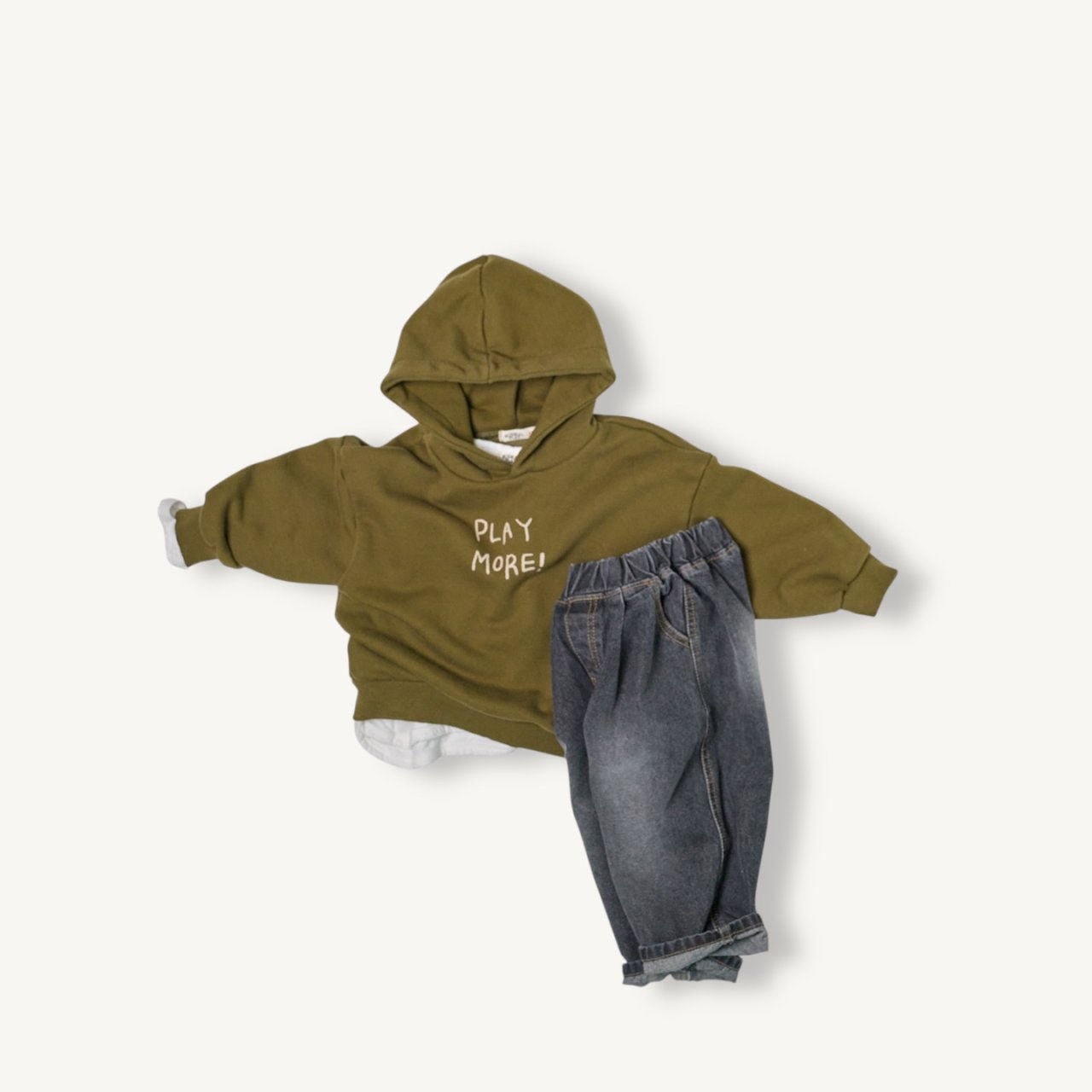 Toddler F25 PLAY MORE! Hoodie (2 - 8y) - 2 Colors kids outfit