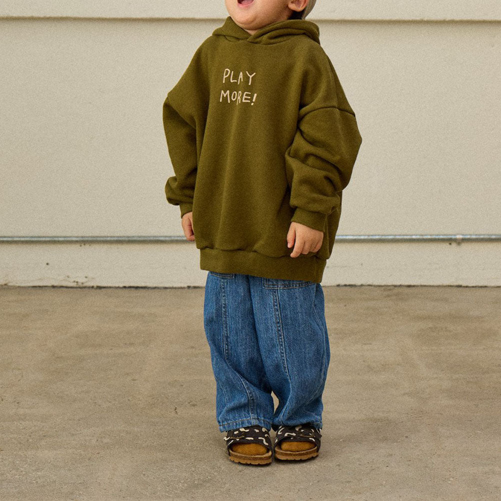 Toddler F25 PLAY MORE! Hoodie (2 - 8y) - 2 Colors kids outfit