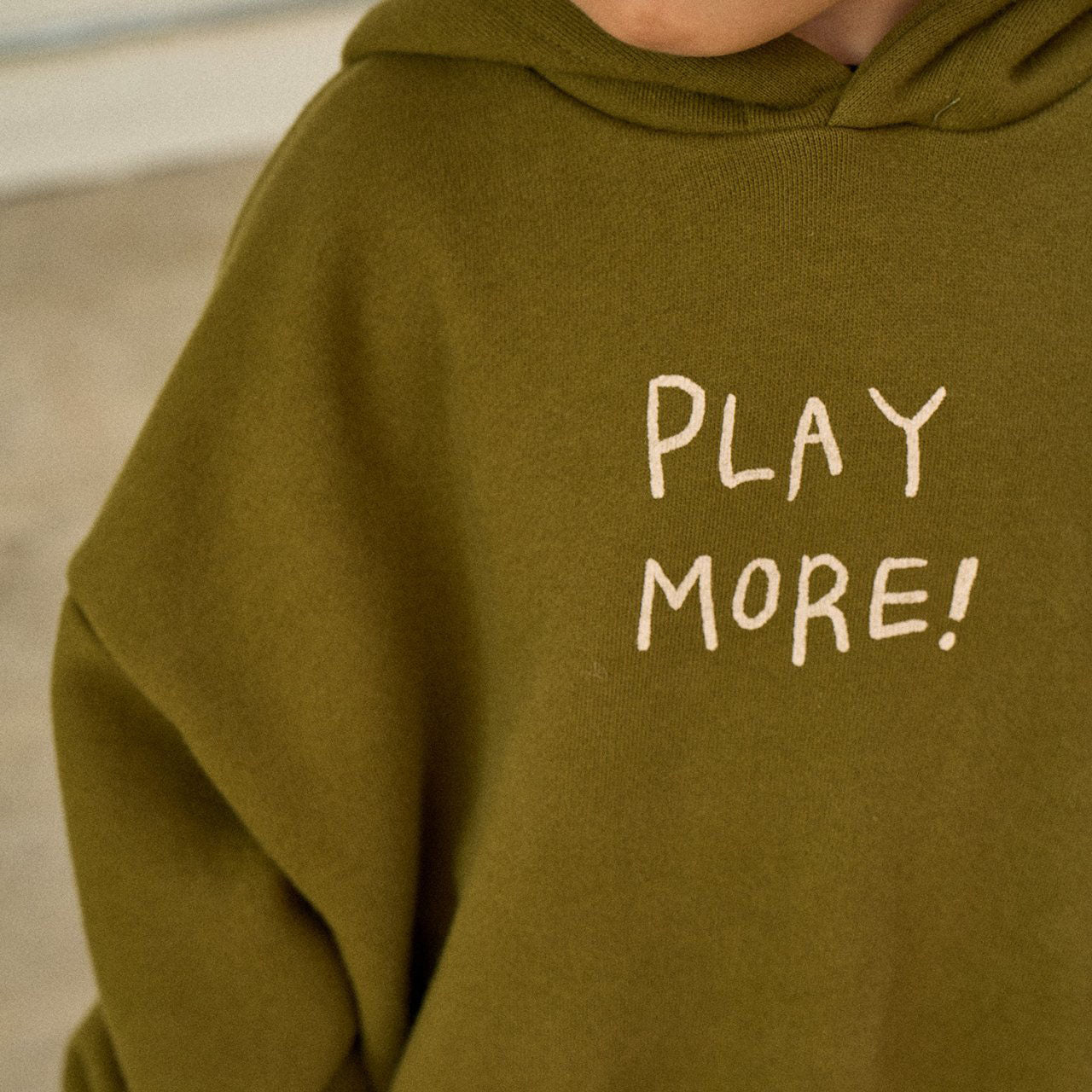 Toddler F25 PLAY MORE! Hoodie (2 - 8y) - 2 Colors kids outfit