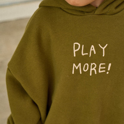 Toddler F25 PLAY MORE! Hoodie (2 - 8y) - 2 Colors kids outfit