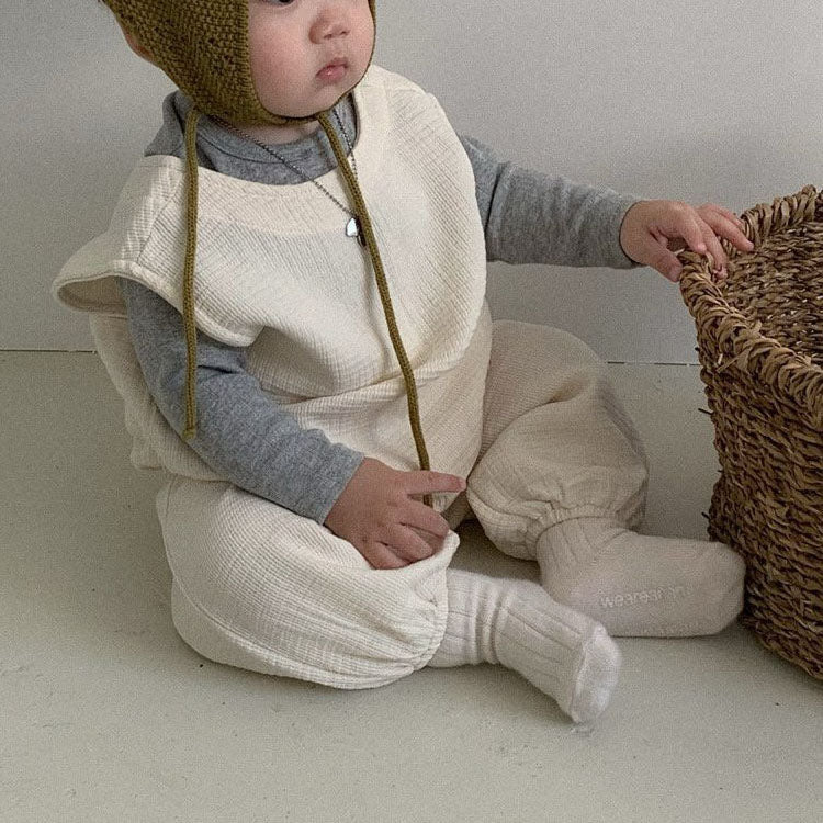 Toddler F25 Pointelle Long Sleeve Top (10m - 4y) - 3 Colors kids outfit