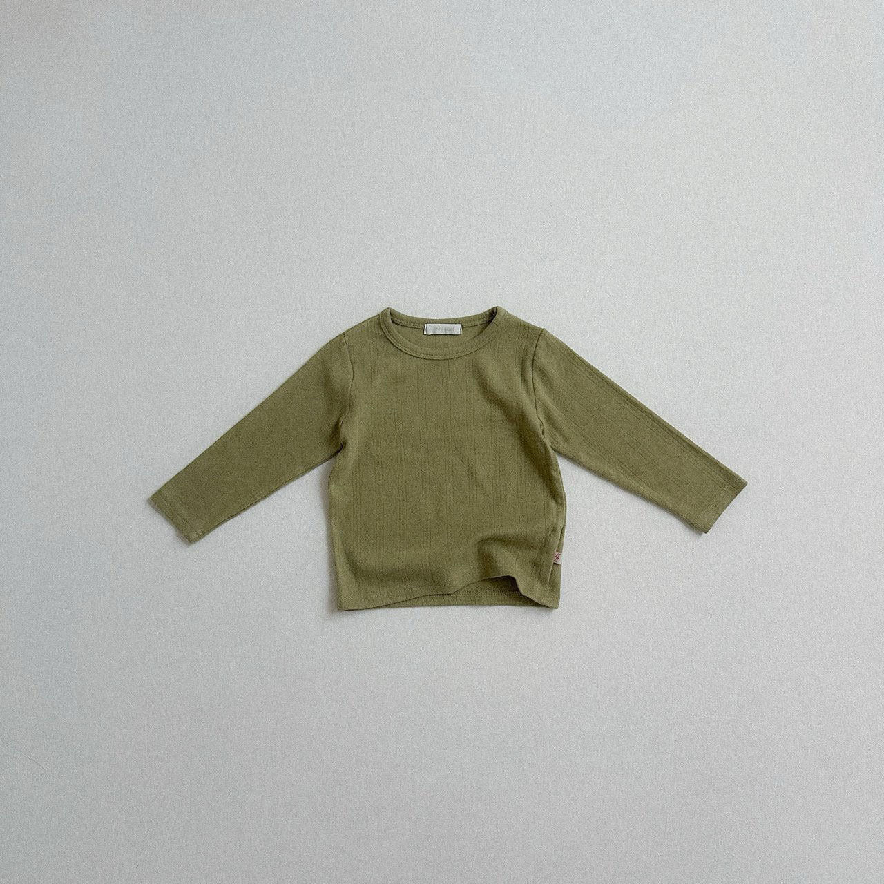 Toddler F25 Pointelle Long Sleeve Top (10m - 4y) - 3 Colors kids outfit