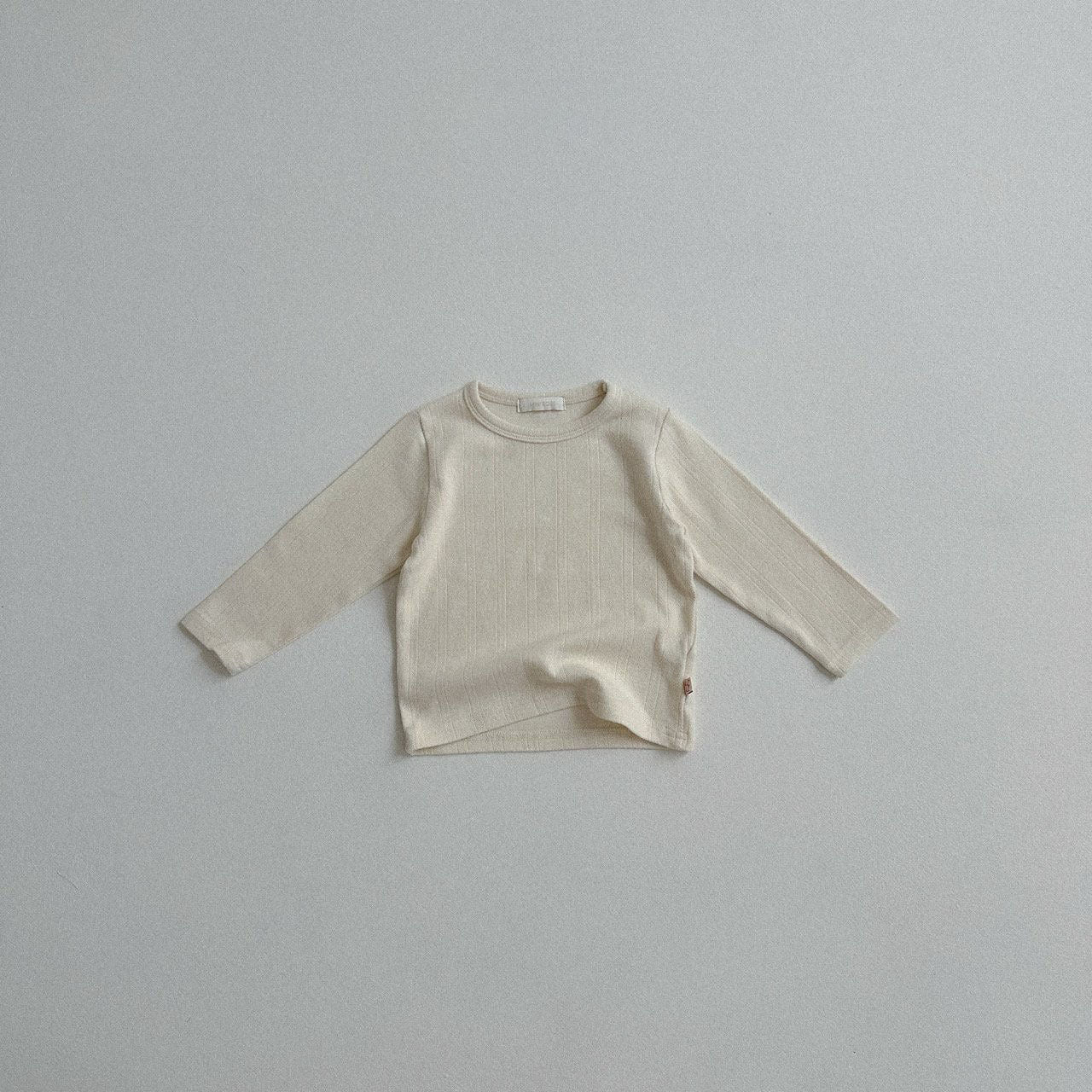 Toddler F25 Pointelle Long Sleeve Top (10m - 4y) - 3 Colors kids outfit