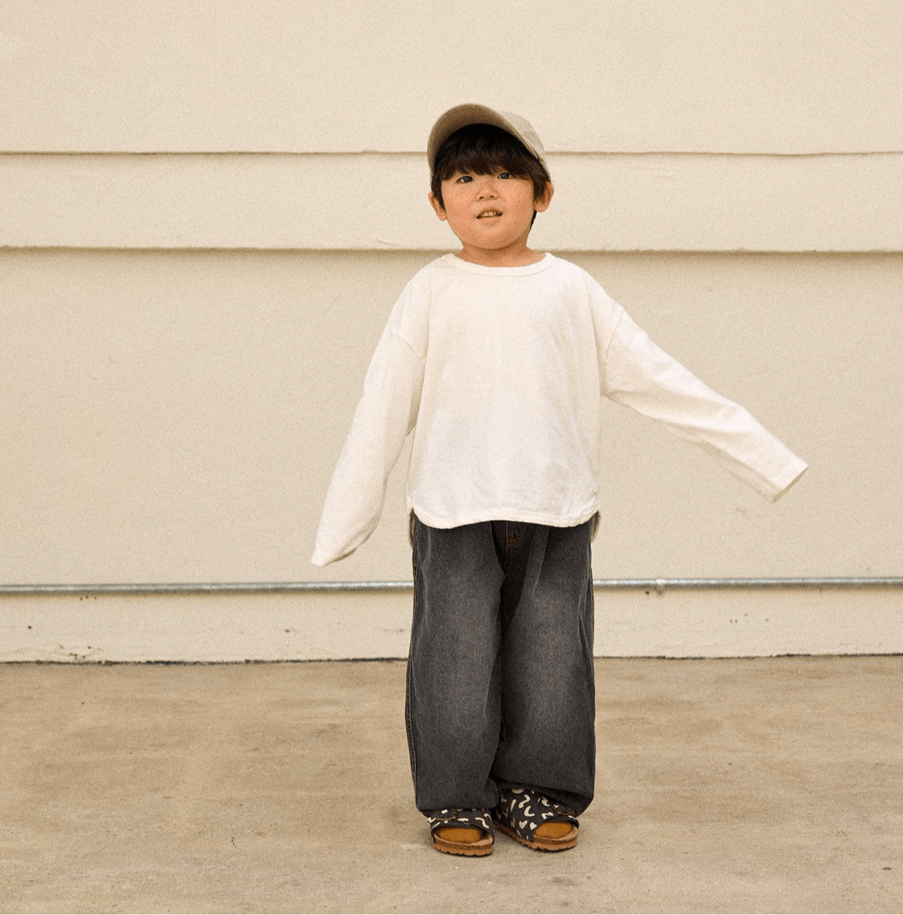 Toddler F25 Pull - on Black Denim Pants (2 - 8y) - Black Denim kids outfit