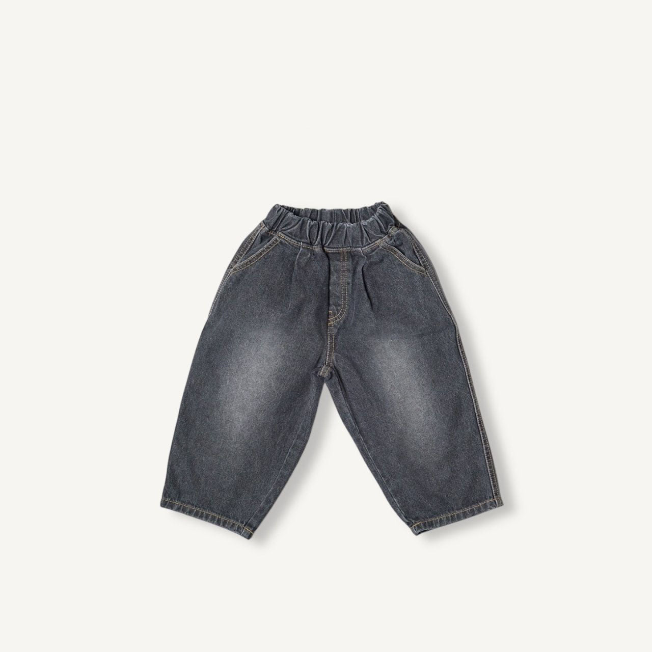 Toddler F25 Pull - on Black Denim Pants (2 - 8y) - Black Denim kids outfit