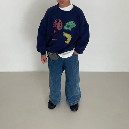 Toddler F25 Puppy Sweatshirt (3 - 7y) - 2 Colors kids outfit