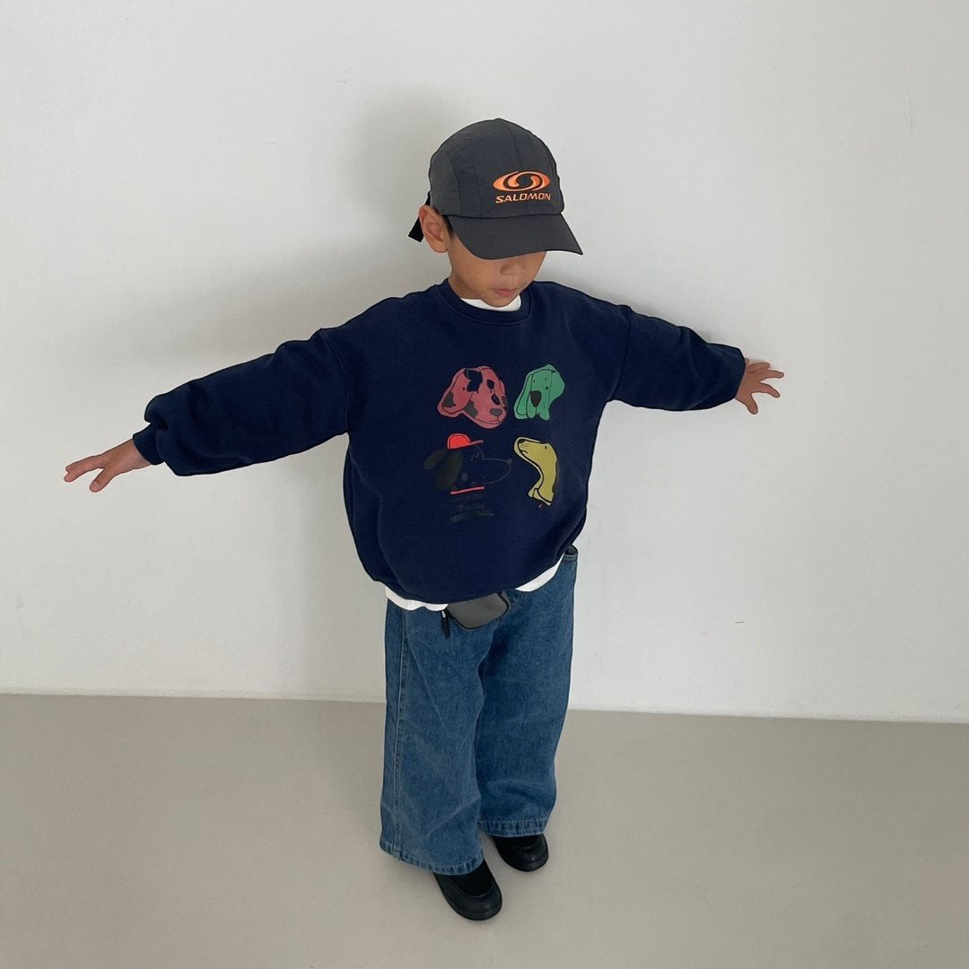 Toddler F25 Puppy Sweatshirt (3 - 7y) - 2 Colors kids outfit