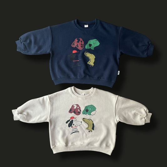 Toddler F25 Puppy Sweatshirt (3 - 7y) - 2 Colors kids outfit