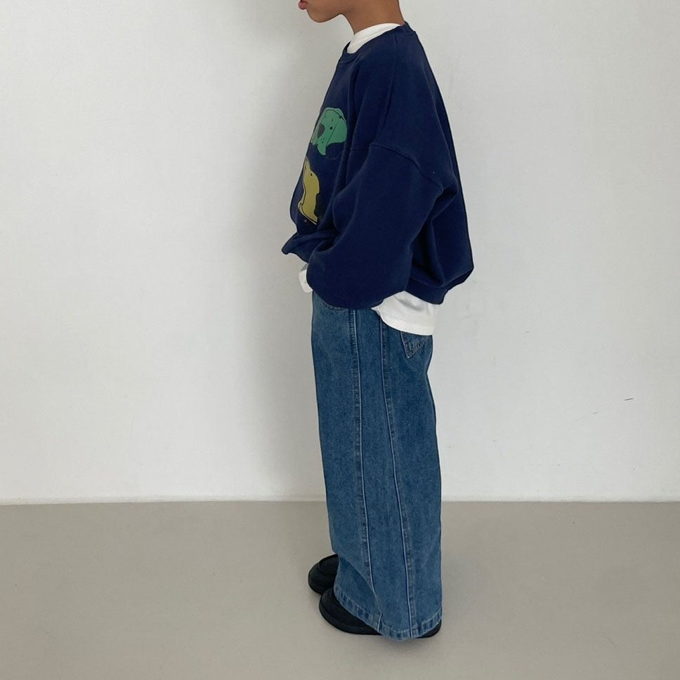Toddler F25 Puppy Sweatshirt (3 - 7y) - 2 Colors kids outfit