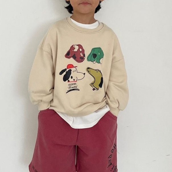 Toddler F25 Puppy Sweatshirt (3 - 7y) - 2 Colors kids outfit