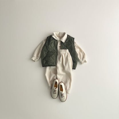 Toddler F25 Quilted Zip Vest (1 - 6y) - 2 Colors kids outfit