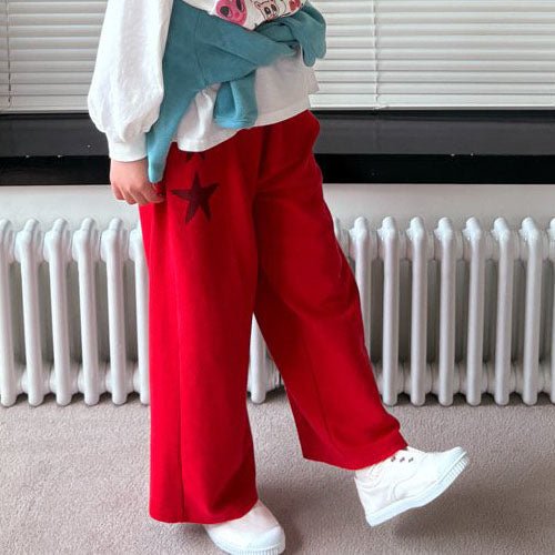 Toddler F25 Star Print Pull - on Pants (15m - 6y) - 3 Colors kids outfit