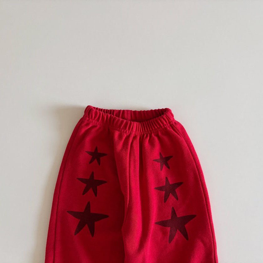 Toddler F25 Star Print Pull - on Pants (15m - 6y) - 3 Colors kids outfit