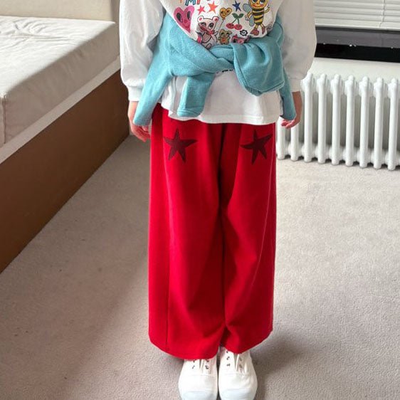 Toddler F25 Star Print Pull - on Pants (15m - 6y) - 3 Colors kids outfit