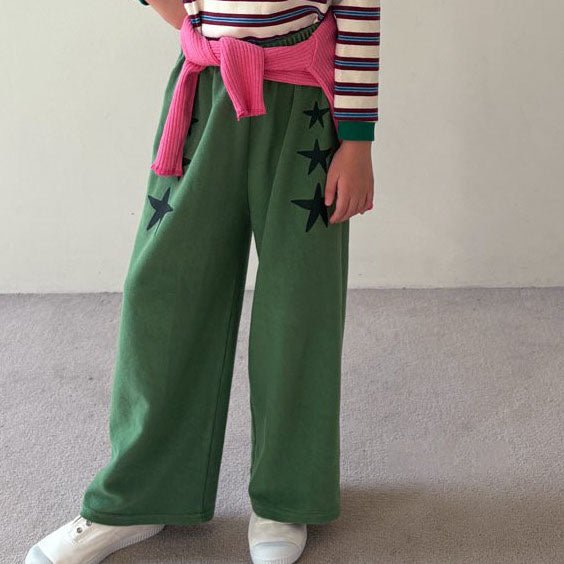 Toddler F25 Star Print Pull - on Pants (15m - 6y) - 3 Colors kids outfit