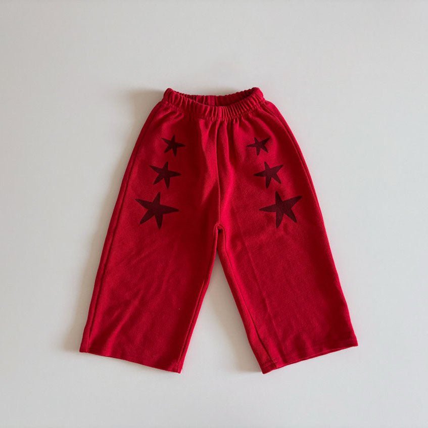 Toddler F25 Star Print Pull - on Pants (15m - 6y) - 3 Colors kids outfit