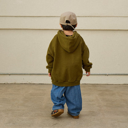 Toddler F25 Stitch Detail Pocket Denim Pants (2 - 8y) - Denim kids outfit