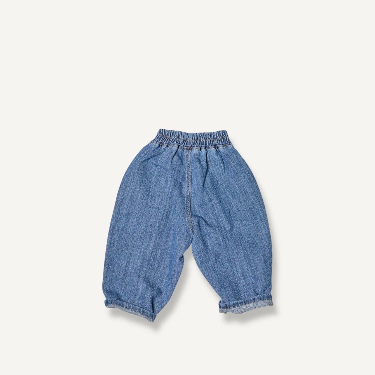 Toddler F25 Stitch Detail Pocket Denim Pants (2 - 8y) - Denim kids outfit