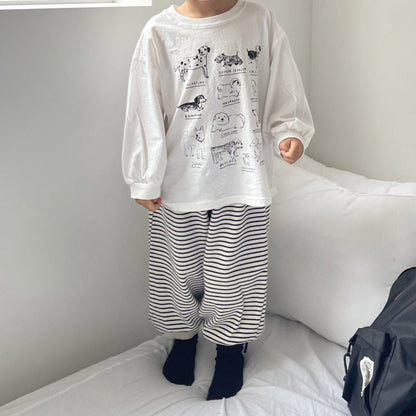 Toddler F25 Stripe Jogger Pants (1 - 7y) - 2 Colors kids outfit