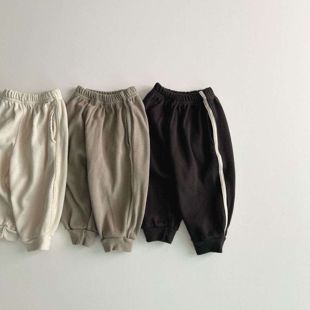Toddler F25 Textured Jogger Pants (1 - 6y) - 3 Colors kids outfit