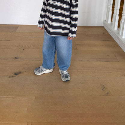 Toddler F26 Basic Denim Pull-On Pants (12m-9y) - 3 Colors kids outfit