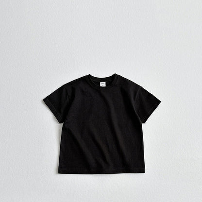 Toddler F26 Basic Short Sleeve T-Shirt (2-9y) - 2 Colors kids outfit