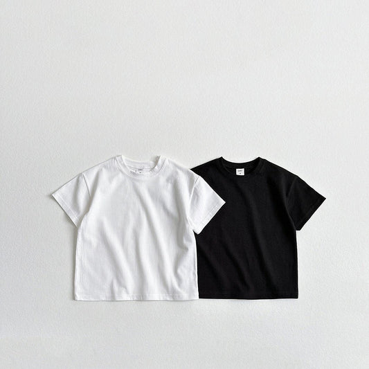 Toddler F26 Basic Short Sleeve T-Shirt (2-9y) - 2 Colors kids outfit