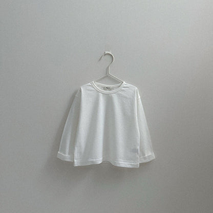 Toddler F26 Basic Single Stitch Long Sleeve Top (2-9y) - 2 Colors kids outfit