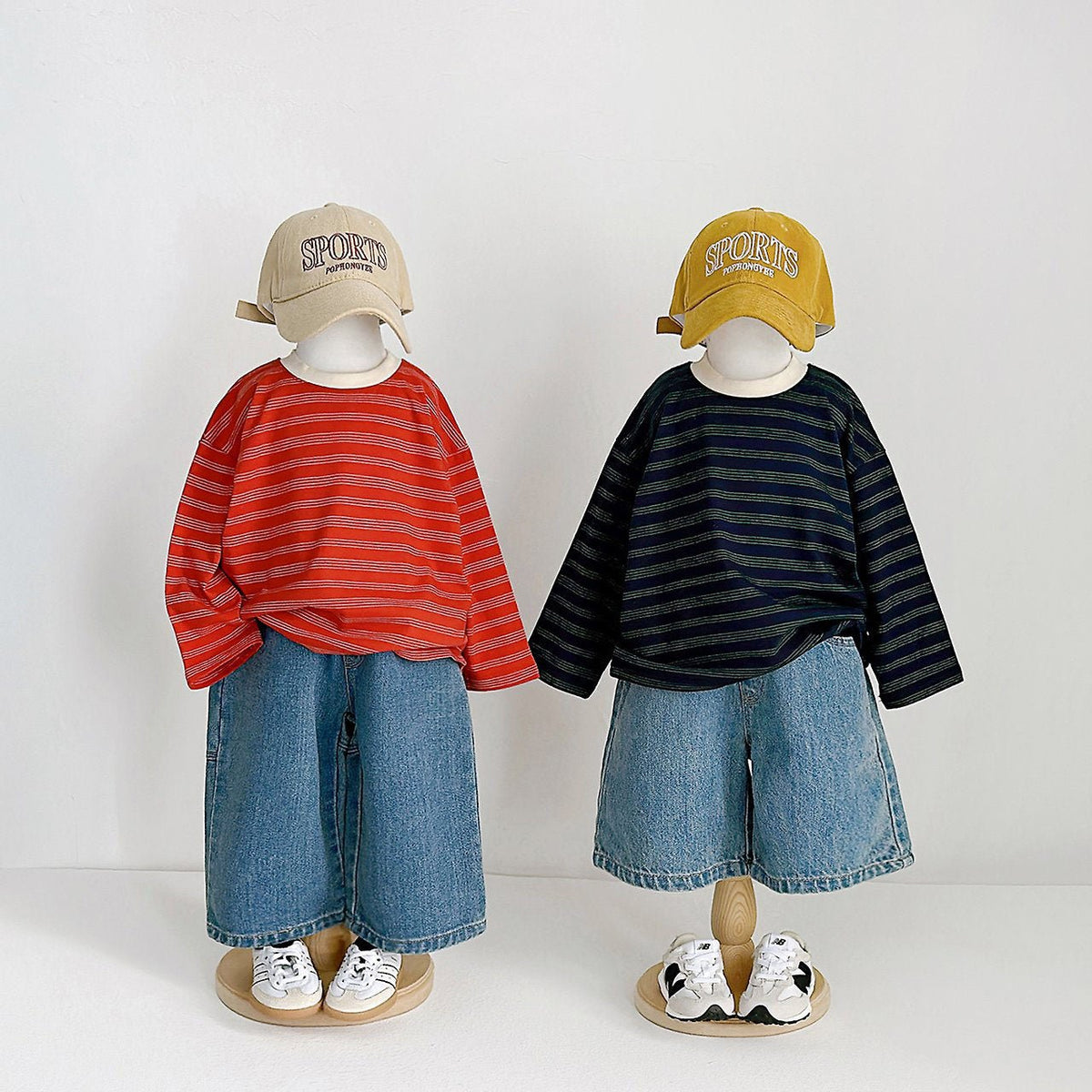 Toddler F26 Bermuda Denim Shorts (2-9y) - 2 Colors kids outfit