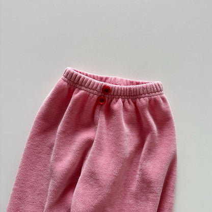 Toddler F26 Button Front Velour Jogger Pants (1-6y) - 4 Colors kids outfit