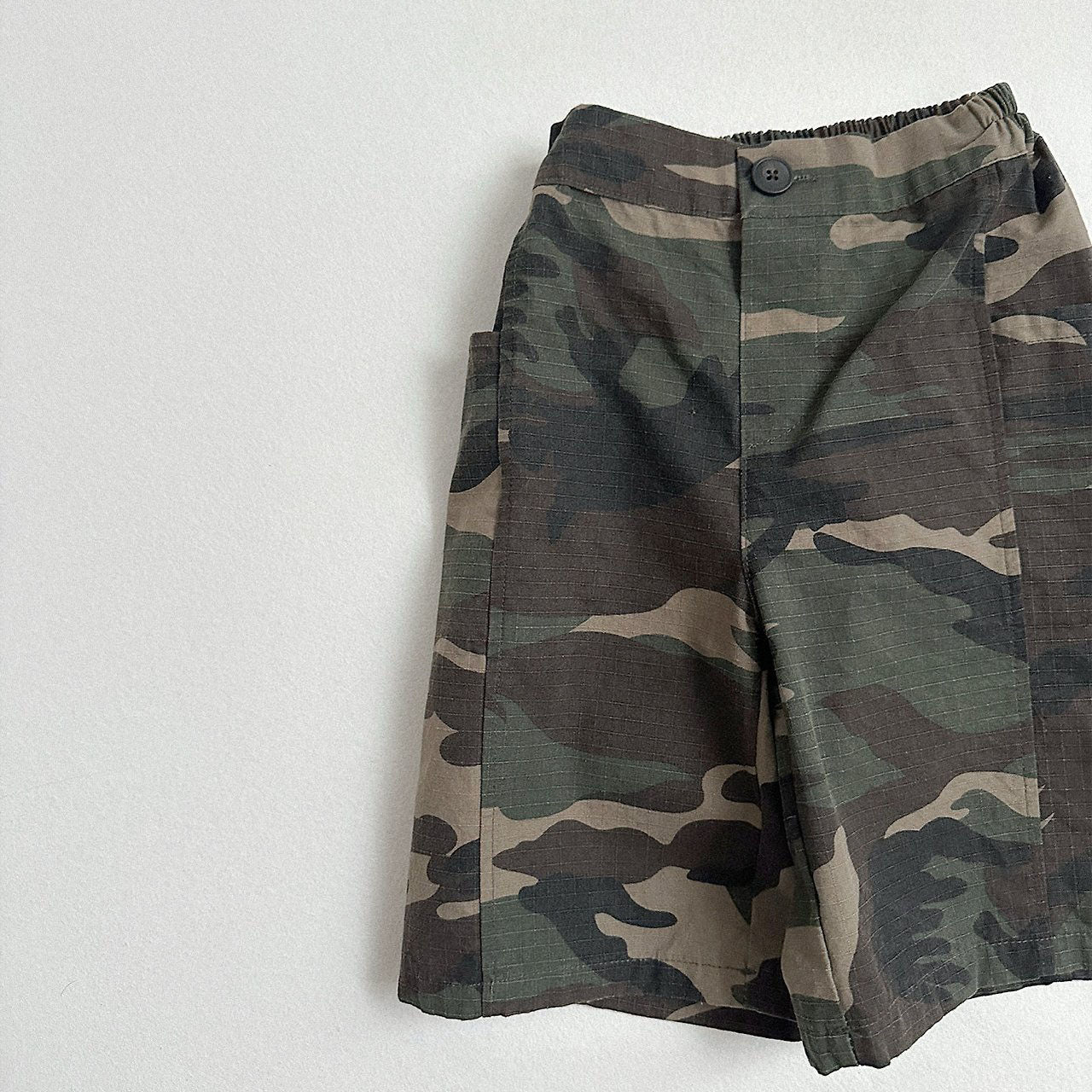Toddler F26 Camouflage Bermuda Pants (2-9y) - Camouflage kids outfit