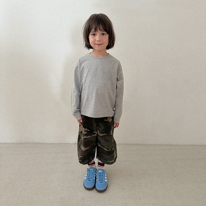 Toddler F26 Camouflage Bermuda Pants (2-9y) - Camouflage kids outfit